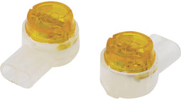 TRU COMPONENTS Draadconnector Flexibel: 0.13-0.65 mm² Massief: 0.13-0.65 mm² Aantal polen: 2 100 stuk(s) Geel