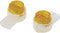 TRU COMPONENTS Draadconnector Flexibel: 0.13-0.65 mm² Massief: 0.13-0.65 mm² Aantal polen: 2 100 stuk(s) Geel