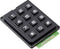 TRU COMPONENTS Druktoetsenveld Keypad matrix 3 x 4 1 stuk(s)