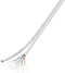TRU COMPONENTS Duplex-Netwerkkabel CAT 6 F/UTP 8 x 2 x 0.196 mm² Wit 100 m