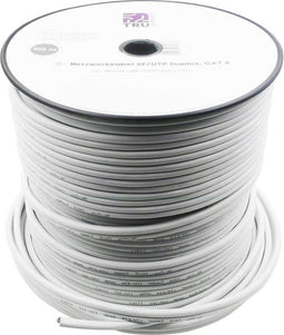 TRU COMPONENTS Duplex-Netwerkkabel CAT 6 SF/UTP 8 x 2 x 0.196 mm² Wit 100 m