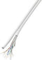 TRU COMPONENTS Duplex-Netwerkkabel CAT 6 SF/UTP 8 x 2 x 0.196 mm² Wit 50 m