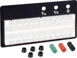 TRU COMPONENTS EIC-102B Breadboard Totaal aantal polen 830 (l x b x h) 165 x 55 x 9 mm 1 stuk(s)