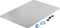 TRU COMPONENTS ESD-bureaumatset Grijs (l x b x h) 900 x 610 x 2 mm Incl. aardingskabel, Incl. aardingsarmband, Incl. ve