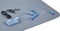 TRU COMPONENTS ESDM-1190BG ESD-bureaumatset Grijs (l x b x h) 1190 x 590 x 2 mm