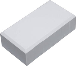 TRU COMPONENTS ESO 1250 Stekkerbehuizing 125 x 67 x 50 Polycarbonaat, ABS Lichtgrijs 1 stuk(s)