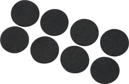 TRU COMPONENTS FP2503WT Viltdoppen Zelfklevend, Rond Zwart (Ø x h) 25 mm x 3 mm 8 stuk(s)