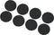 TRU COMPONENTS FP2503WT Viltdoppen Zelfklevend, Rond Zwart (Ø x h) 25 mm x 3 mm 8 stuk(s)