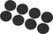 TRU COMPONENTS FP2503WT Viltdoppen Zelfklevend, Rond Zwart (Ø x h) 25 mm x 3 mm 8 stuk(s)