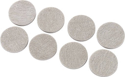 TRU COMPONENTS FP3805BN Viltdoppen Zelfklevend, Rond Grijs (Ø x h) 38 mm x 5 mm 8 stuk(s)