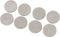 TRU COMPONENTS FP3805BN Viltdoppen Zelfklevend, Rond Grijs (Ø x h) 38 mm x 5 mm 8 stuk(s)
