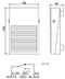 TRU COMPONENTS FS-1 Voetschakelaar 24 V/AC 10 A 1 pedaal 1x wisselcontact 1 stuk(s)