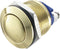 TRU COMPONENTS GQ 19B-G Vandalismebestendige druktoets 48 V/DC 2 A 1x uit/(aan) Moment IP65 1 stuk(s)