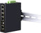 TRU COMPONENTS Industrial Ethernet Switch 1 + 4 poorten 10 / 100 MBit/s