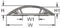 TRU COMPONENTS Kabelbrug 1592922 PVC Grijs Aantal kanalen: 1 1000 mm Inhoud: 1 stuk(s)