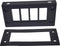 TRU COMPONENTS KEL 16/8 Kabelinvoeringsplaat Klem-Ø (max.): 16 mm Polyamide Zwart 1 stuk(s)