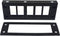 TRU COMPONENTS KEL 24/10 Kabelinvoeringsplaat Klem-Ø (max.): 16 mm Polyamide Zwart 1 stuk(s)