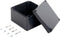 TRU COMPONENTS KST 227 03227000.H Industriële behuizing 122 x 120 x 85 ABS Leigrijs 1 stuk(s)