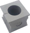 TRU COMPONENTS KT 13 Kabeldoorvoering Gegroefd Klem-Ø (max.): 14 mm Elastomeer Grijs 1 stuk(s)