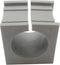 TRU COMPONENTS KT 15 Kabeldoorvoering Gegroefd Klem-Ø (max.): 16 mm Elastomeer Grijs 1 stuk(s)