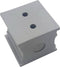 TRU COMPONENTS KT 2/3 Kabeldoorvoering Gegroefd Klem-Ø (max.): 3 mm Elastomeer Grijs 1 stuk(s)
