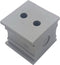 TRU COMPONENTS KT 2/4 Kabeldoorvoering Gegroefd Klem-Ø (max.): 4 mm Elastomeer Grijs 1 stuk(s)
