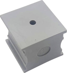 TRU COMPONENTS KT 3 Kabeldoorvoering Gegroefd Klem-Ø (max.): 4 mm Elastomeer Grijs 1 stuk(s)