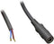 TRU COMPONENTS Laagspannings-aansluitkabel Laagspanningsbus - Open kabeleinde 5.50 mm 2.10 mm 0.50 m 1 stuk(s)