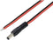 TRU COMPONENTS Laagspannings-aansluitkabel Laagspanningsstekker - Open kabeleinde 5.5 mm 2.5 mm 2.00 m 1 stuk(s)