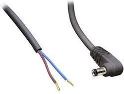 TRU COMPONENTS Laagspannings-aansluitkabel Laagspanningsstekker - Open kabeleinde 5.50 mm 2.10 mm 5 m 1 stuk(s)