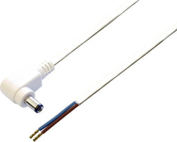 TRU COMPONENTS Laagspannings-aansluitkabel Laagspanningsstekker - Open kabeleinde 5.50 mm 2.50 mm 0.50 m 1 stuk(s)
