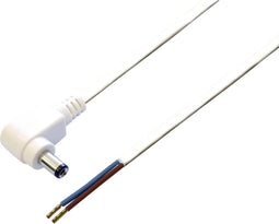 TRU COMPONENTS Laagspannings-aansluitkabel Laagspanningsstekker - Open kabeleinde 5.50 mm 2.10 mm 0.50 m 1 stuk(s)