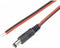 TRU COMPONENTS Laagspannings-aansluitkabel Laagspanningsstekker - Open kabeleinde 5.5 mm 2.1 mm 2.1 mm 2.00 m 1 stuk(s)