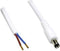 TRU COMPONENTS Laagspannings-aansluitkabel Laagspanningsstekker - Open kabeleinde 5.50 mm 2.10 mm 0.50 m 1 stuk(s)
