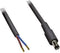 TRU COMPONENTS Laagspannings-aansluitkabel Laagspanningsstekker - Open kabeleinde 5.50 mm 2.10 mm 0.50 m 1 stuk(s)