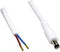 TRU COMPONENTS Laagspannings-aansluitkabel Laagspanningsstekker - Open kabeleinde 5.50 mm 2.10 mm 30.00 cm 1 stuk(s)