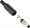 TRU COMPONENTS Laagspannings-adapter Stekker, recht 5.5 mm 2.5 mm 1 stuk(s)