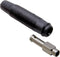 TRU COMPONENTS Laboratoriumbus Koppeling, recht Stift-Ø: 4 mm Zwart 100 stuk(s)