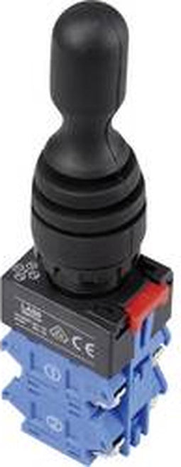 TRU COMPONENTS LAS0-K-40C41 Joystick 250 V/AC Rechte hendel Schroeven IP67 1 stuk(s)