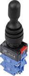 TRU COMPONENTS LAS0-K-40C41 Joystick 250 V/AC Rechte hendel Schroeven IP67 1 stuk(s)