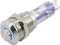 TRU COMPONENTS LAS4GQH-11E/B/24V/S Druktoets 48 V 2 A 1x uit/(aan) Moment Blauw 1 stuk(s)