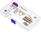 TRU COMPONENTS LED-assortiment Rood, Geel, Groen, Blauw, Warm-wit, Koud-wit Rond 5 mm 150 mcd, 400 mcd, 600 mcd, 800 mc