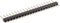 TRU COMPONENTS Male header (standaard) Aantal rijen: 1 Aantal polen per rij: 8 TC-2521052 100 stuk(s)