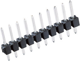 TRU COMPONENTS Male header (standaard) Aantal rijen: 1 Aantal polen per rij: 8 TC-2521051 100 stuk(s)