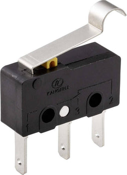 TRU COMPONENTS Microschakelaar 250 V/AC 5 A 1x aan/(aan) Moment 1 stuk(s)