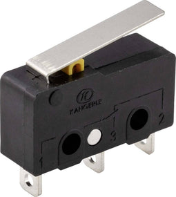 TRU COMPONENTS Microschakelaar 250 V/AC 5 A 1x aan/(aan) Moment 1 stuk(s)