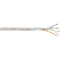 TRU COMPONENTS Netwerkkabel CAT 5e SF/UTP 4 x 2 x 0.14 mm² Wit 50 m