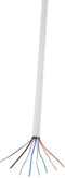TRU COMPONENTS Netwerkkabel CAT 5e U/UTP 4 x 2 x 0.14 mm² Wit 100 m
