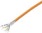 TRU COMPONENTS Netwerkkabel CAT 7a S/FTP 4 x 2 x 0.26 mm² CPR-Dca-gecertificeerd Oranje 100 m