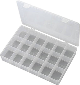 TRU COMPONENTS PP18-01 Assortimentsdoos (l x b x h) 278 x 192 x 43 mm Aantal vakken: 18 Vaste onderverdeling 1 stuk(s)